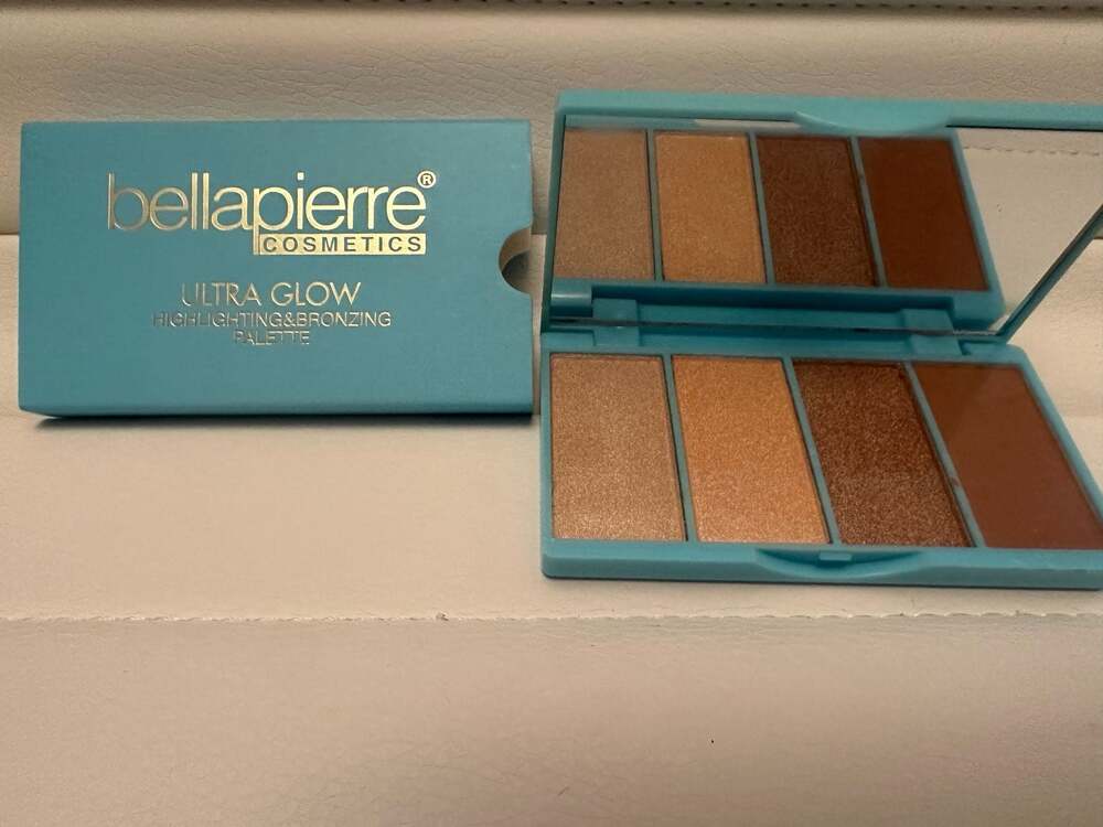 Bellapierre Cosmetics Ultra Glow Highlighting & Bronzing Palette